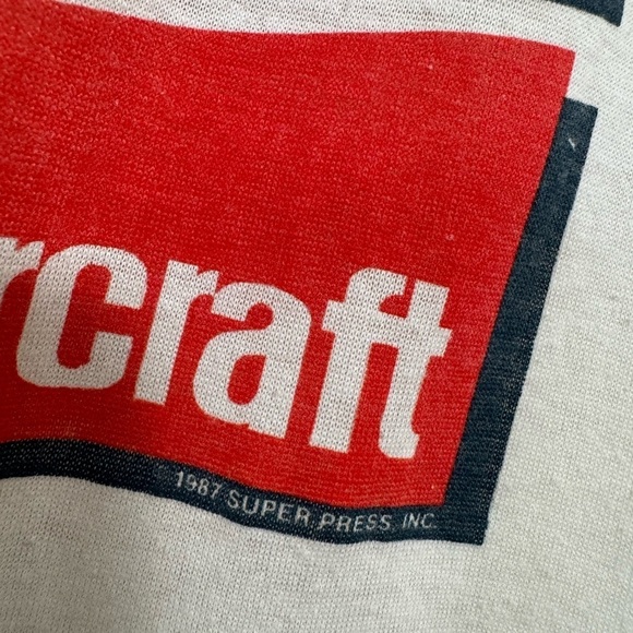 Vintage 80’s Ricky Rudd Motorcraft Racing T-Shirt Size Small 50/50 Soft 1987 - Picture 3 of 11